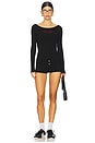 view 4 of 4 X Bella Hadid Theo Knit Sweater in Lone Star Black