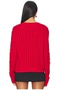 view 3 of 4 Prince Cable Knit Sweater in Heartstrings