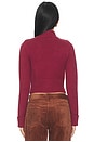 view 3 of 4 Laurel Cloud Knit Turtleneck Sweater in Rosewood