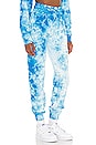 view 2 of 4 PANTALÓN DEPORTIVO FRANK in Ocean Tie Dye