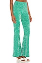 view 2 of 5 Johnson Terry Lurex Pant in Mistletoe Green