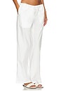 view 2 of 6 Daisy Poplin Pant in White