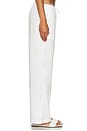 view 3 of 6 Daisy Poplin Pant in White