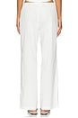 view 4 of 6 Daisy Poplin Pant in White