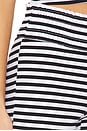view 6 of 6 Bambi Rib Pant in Silhouette Stripe