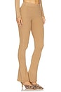 view 2 of 6 X Bella Hadid Texas Ribbed Knit Pant in Caramel
