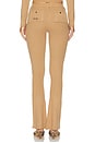 view 4 of 6 X Bella Hadid Texas Ribbed Knit Pant in Caramel