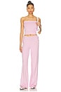 view 5 of 6 Breeze Knit Pant in Strawberries & Cream