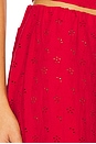 view 6 of 6 Princess Eyelet Pant in Red Rose