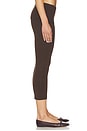 view 3 of 6 PANTALON MILO CLOUD KNIT CAPRI in Chocolate Brown