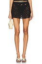 view 1 of 6 Seaside Crochet Skirt in Black