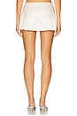 view 4 of 6 Lilia Sateen Mini Skirt in Feather