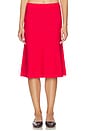 view 1 of 6 JUPE MAGNOLIA CLOUD KNIT MIDI in Cranberry