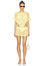 view 5 of 6 Adaline Crochet Mini Skirt in Whipped Butter