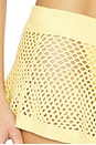 view 6 of 6 Adaline Crochet Mini Skirt in Whipped Butter
