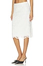 view 3 of 6 JUPE HONEYMOON LACE MIDI in Sunday Ceremony