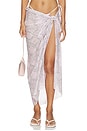 view 1 of 6 Alessia Sarong in Pink Python