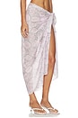 view 2 of 6 Alessia Sarong in Pink Python
