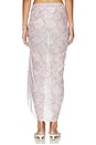 view 4 of 6 Alessia Sarong in Pink Python