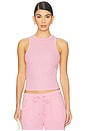 view 1 of 4 Emma Thermal Tank Top in Blush