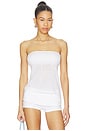 view 2 of 6 X JENNIE Margot Knit Tube Top in Optic White