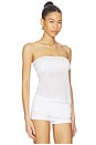view 3 of 6 X JENNIE Margot Knit Tube Top in Optic White