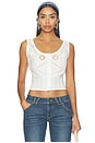 view 1 of 5 X Devon Lee Carlson Ever Cotton Blouse in Fluff