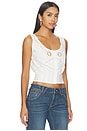 view 2 of 5 X Devon Lee Carlson Ever Cotton Blouse in Fluff
