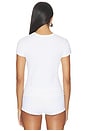 view 3 of 5 T-SHIRT EN COTON CÔTELÉ DIVA  in Fluff