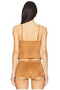 view 3 of 5 X Bella Hadid Lucy Top in Sun Kissed Suede