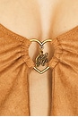 view 5 of 5 X Bella Hadid Lucy Top in Sun Kissed Suede