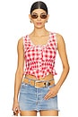 view 1 of 4 X Bella Hadid Fleetwood Top in Malibu Picnic