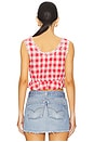 view 3 of 4 X Bella Hadid Fleetwood Top in Malibu Picnic