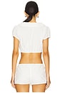 view 3 of 4 X Bella Hadid Little Miss Top in White