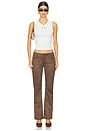 view 4 of 5 X Bella Hadid Reno Rib Tank in Lone Star White