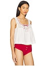 view 2 of 5 X Bella Hadid Heirloom Top in White