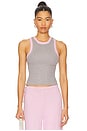 view 1 of 4 Cuddle Ribbed Knit Tank in Mochi