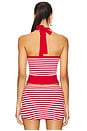 view 3 of 4 Dylan Cloud Knit Halter Top in Barn Dance Stripe