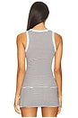 view 3 of 5 Cuddle Ribbed Knit Tank in Montauk Stripe