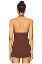 view 3 of 4 Lullaby Knit Halter in Brown Sugar