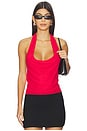 view 1 of 4 Serenity Chiffon Halter Top in Somer