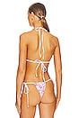 view 3 of 4 x Sydney Sweeney Nick Shine Bikini Top in Angel Kisses