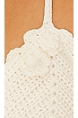 view 5 of 5 Chloe Crochet Bikini Top in White