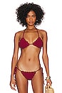 view 1 of 5 HAUT DE MAILLOT DE BAIN TIA in Ruby