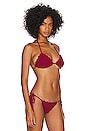 view 2 of 5 HAUT DE MAILLOT DE BAIN TIA in Ruby