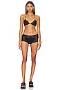 view 4 of 5 Chloe Crochet Bikini Top in Black