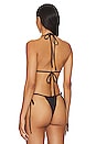 view 3 of 4 Nick Triangle Top in Black