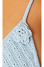 view 5 of 5 x REVOLVE Tide Crochet Top in Summer Sky