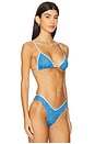 view 2 of 4 HAUT DE MAILLOT DE BAIN LUMIA in Cobalt Cheetah