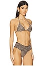 view 2 of 4 Paradise Bikini Top in Baby Leopard